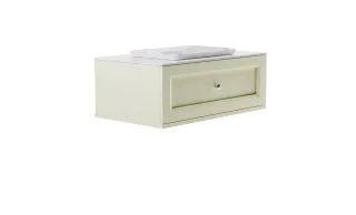 Тумба с раковиной Astra-Form Классик 4631177714191 100 см бежевый матовый